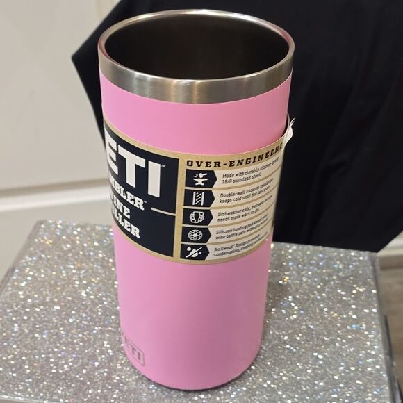 YETI Rambler Wine Chiller- Power Pink - Picture 14 of 14
